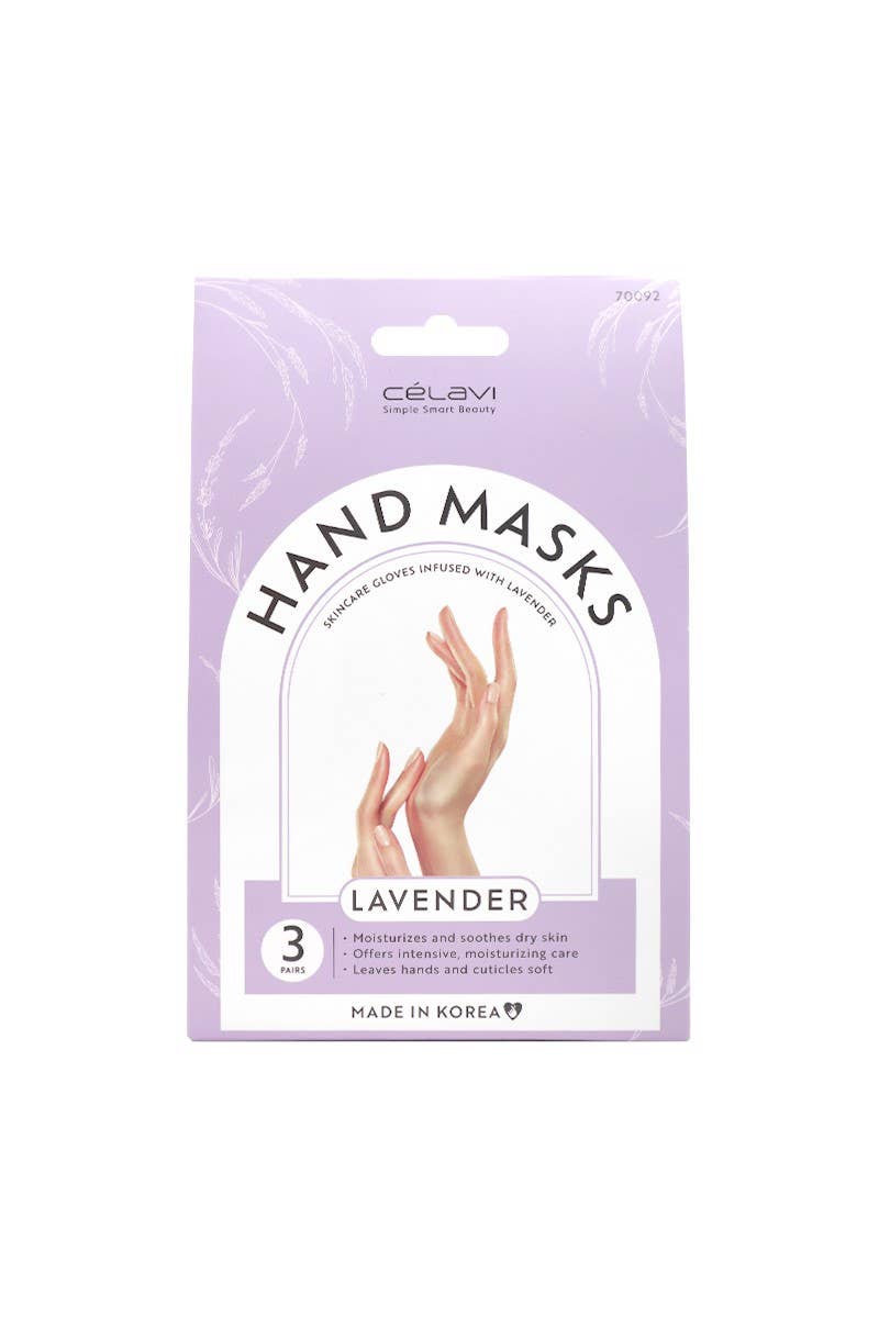 Celavi Lavender Hand Masks 3-Pack | Soothe • Moisturize • Unwind - Podiatry Market