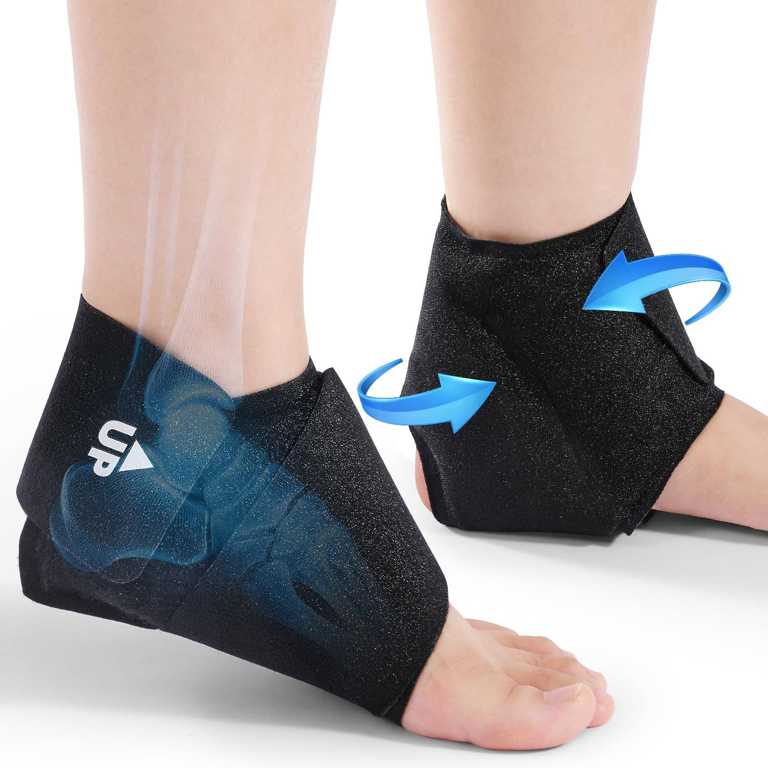 Foot Hot & Cold Wrap | 360° Plantar Fasciitis & Achilles Relief | Dual-Pack - Podiatry Market