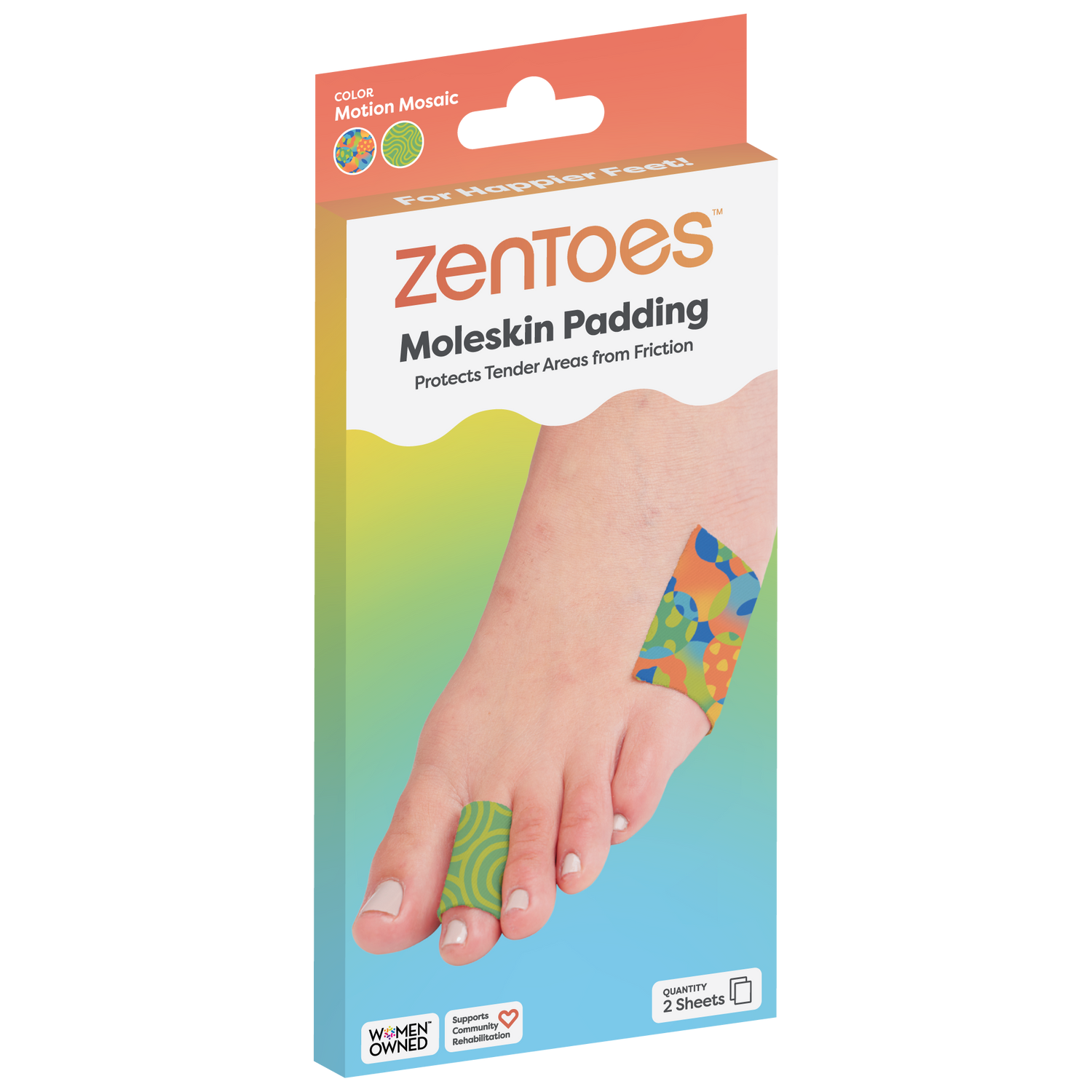 Moleskin Padding - 2 Count - Podiatry Market