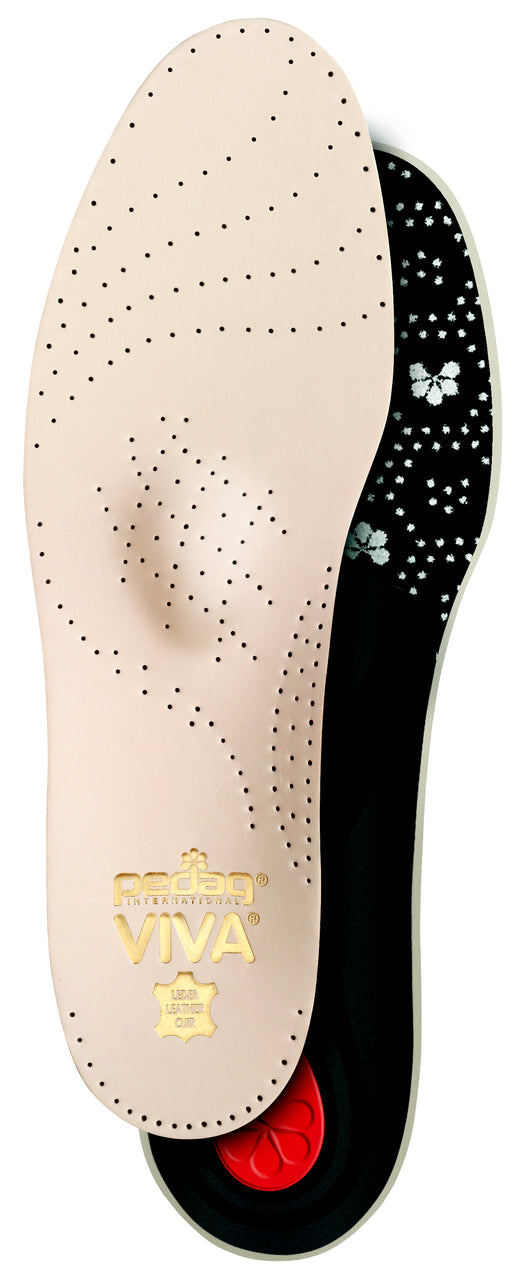 Viva - Leather Orthotic Anti-Odor Insole with Arch Support - Podiatry Market