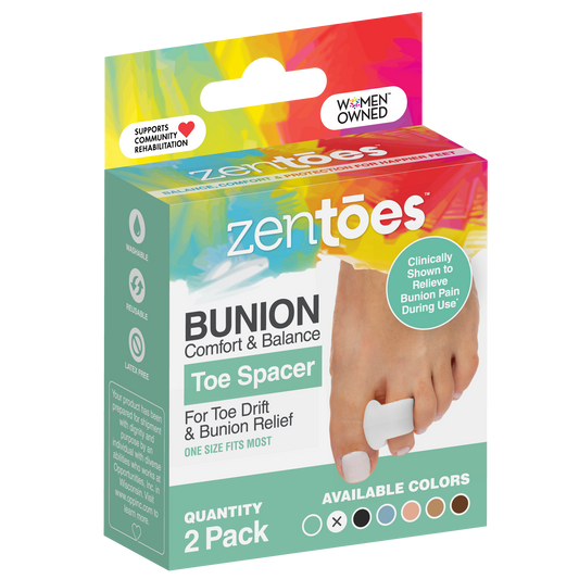 Single Loop Toe Separator, Bunion Corrector - 2 Pack - Podiatry Market