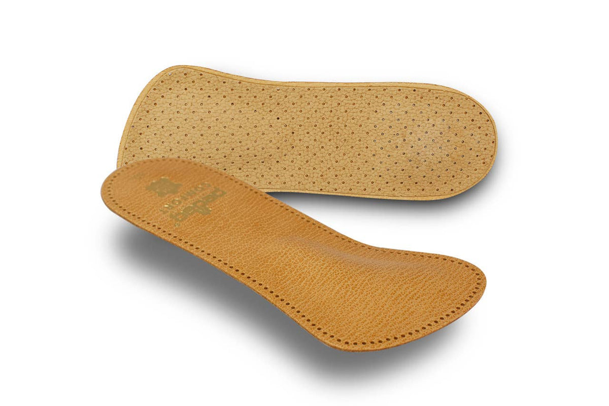 Pedag Comfort three-quarter leather metatarsal insert with T-pad for ball-of-foot pain