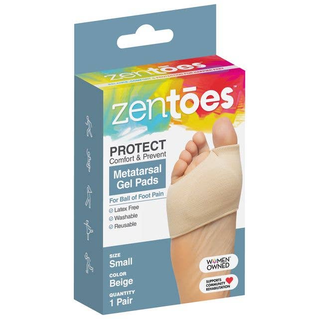 Metatarsal Sleeves with Gel Padding - Small - 1 Pair - Podiatry Market